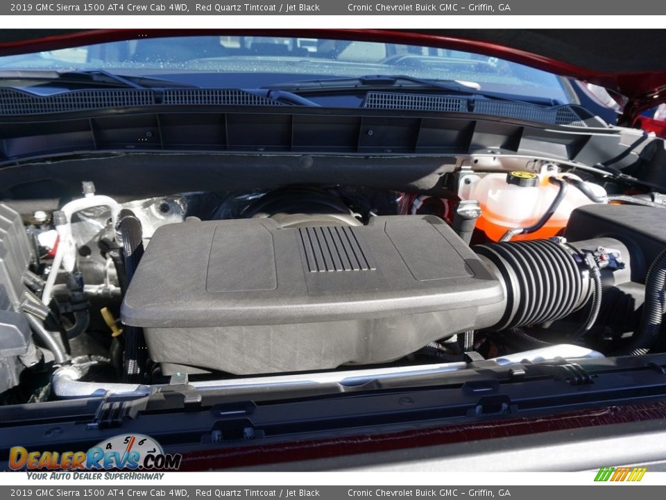 2019 GMC Sierra 1500 AT4 Crew Cab 4WD Red Quartz Tintcoat / Jet Black Photo #9
