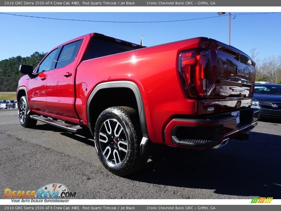 2019 GMC Sierra 1500 AT4 Crew Cab 4WD Red Quartz Tintcoat / Jet Black Photo #13