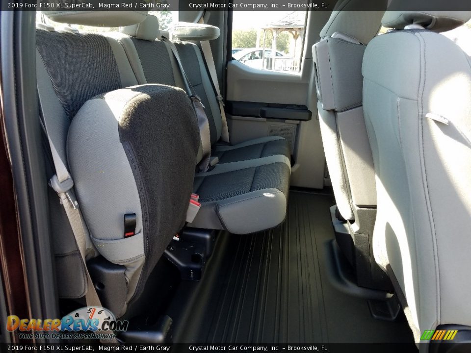 Rear Seat of 2019 Ford F150 XL SuperCab Photo #11
