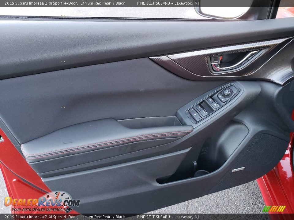 2019 Subaru Impreza 2.0i Sport 4-Door Lithium Red Pearl / Black Photo #6