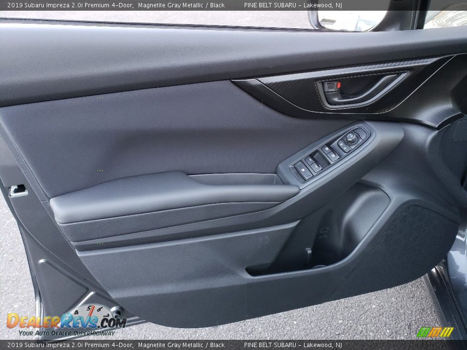 2019 Subaru Impreza 2.0i Premium 4-Door Magnetite Gray Metallic / Black Photo #6