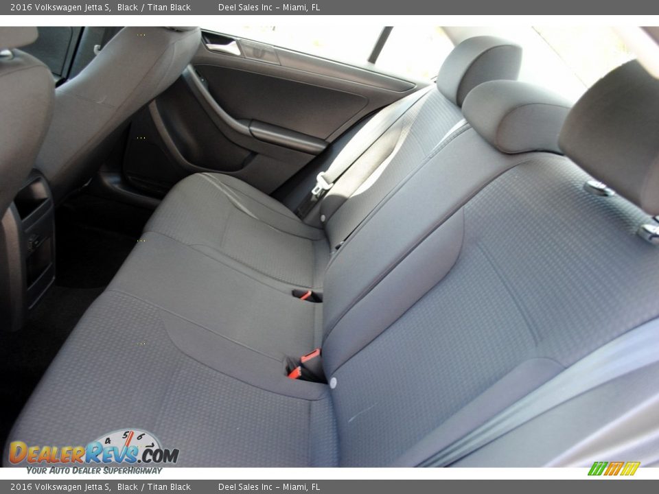 2016 Volkswagen Jetta S Black / Titan Black Photo #11