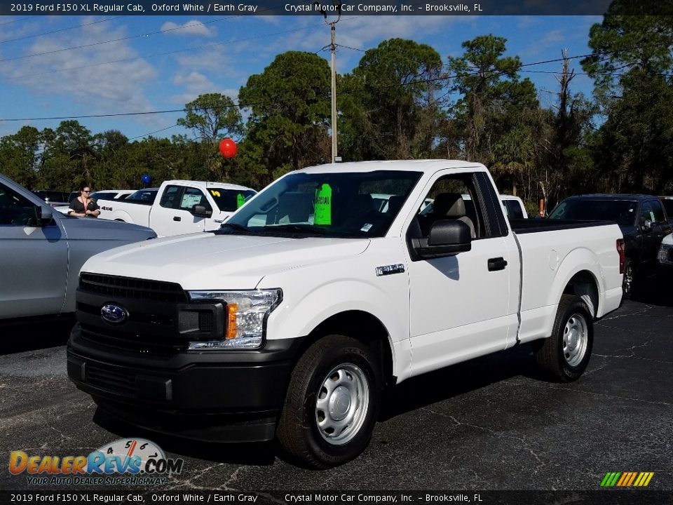 2019 Ford F150 XL Regular Cab Oxford White / Earth Gray Photo #1