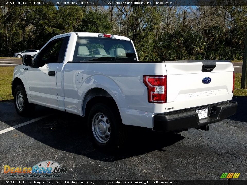 2019 Ford F150 XL Regular Cab Oxford White / Earth Gray Photo #3