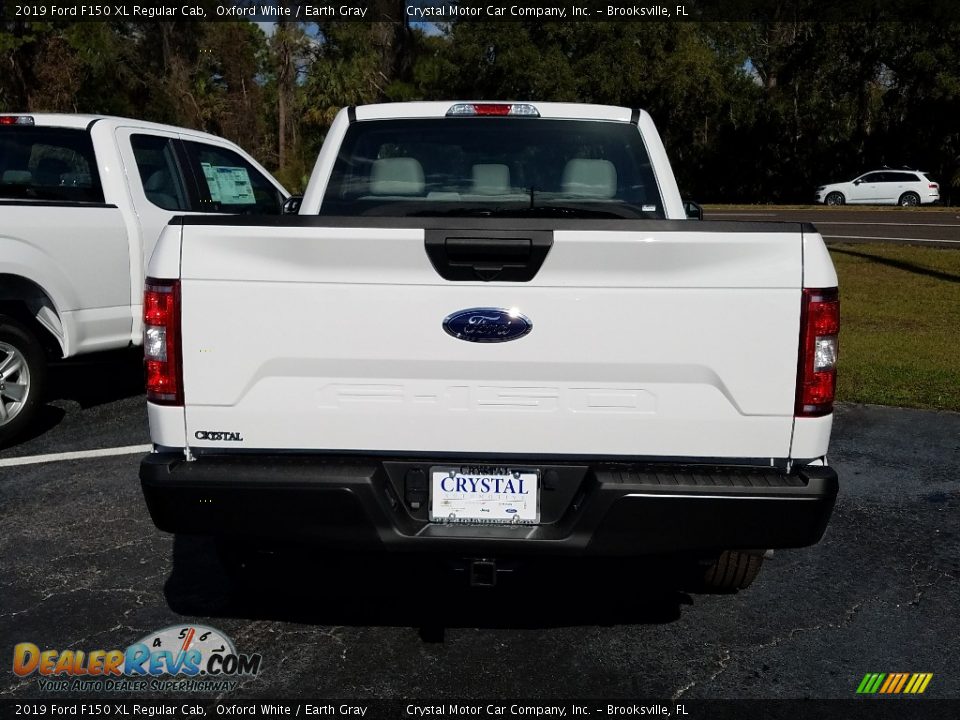 2019 Ford F150 XL Regular Cab Oxford White / Earth Gray Photo #4