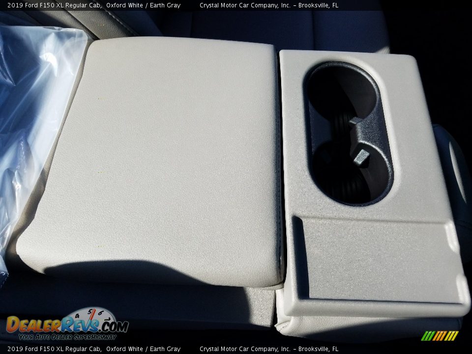 2019 Ford F150 XL Regular Cab Oxford White / Earth Gray Photo #17