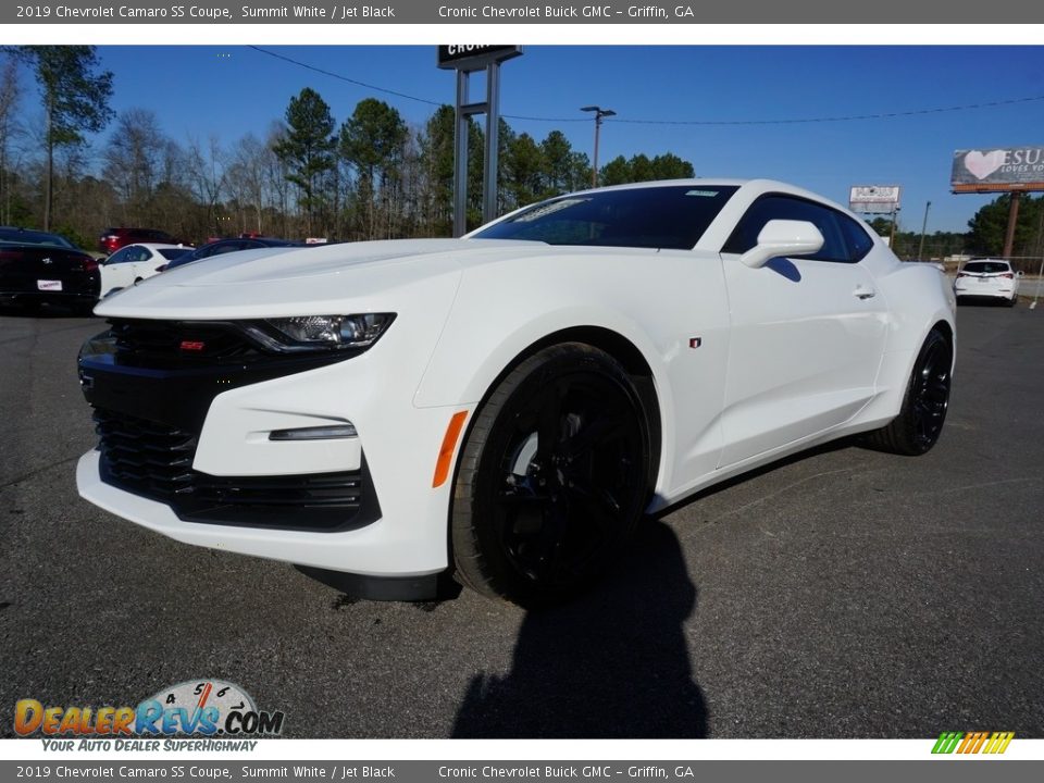 2019 Chevrolet Camaro SS Coupe Summit White / Jet Black Photo #3