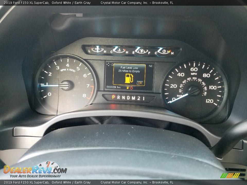 2019 Ford F150 XL SuperCab Oxford White / Earth Gray Photo #14