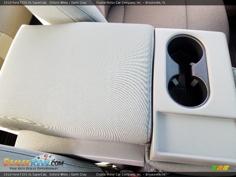 2019 Ford F150 XL SuperCab Oxford White / Earth Gray Photo #18