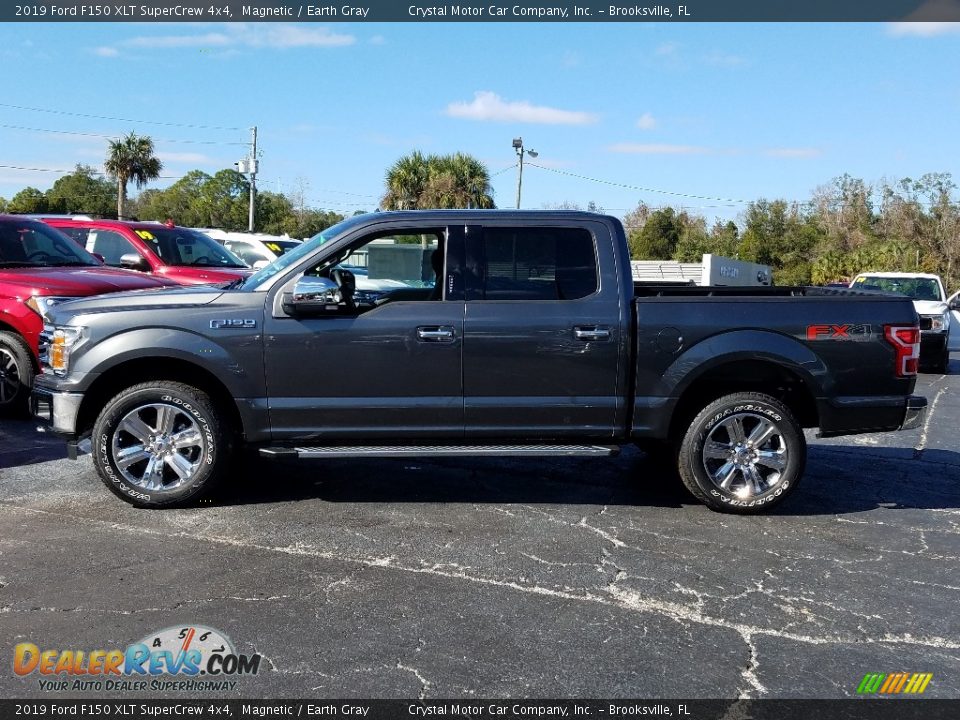 2019 Ford F150 XLT SuperCrew 4x4 Magnetic / Earth Gray Photo #2