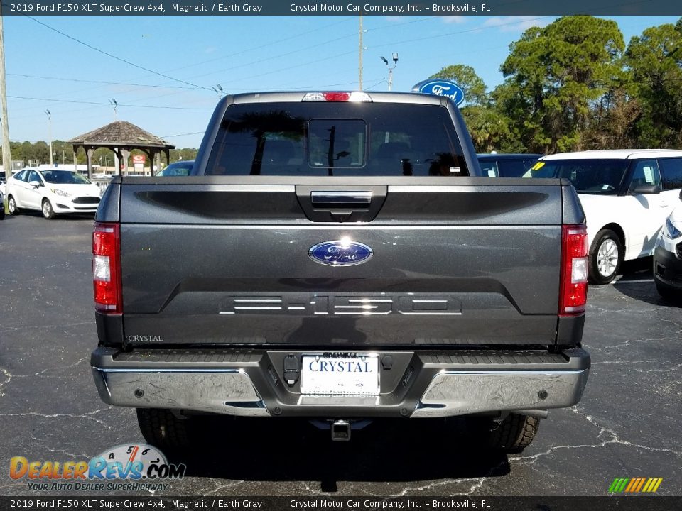 2019 Ford F150 XLT SuperCrew 4x4 Magnetic / Earth Gray Photo #4