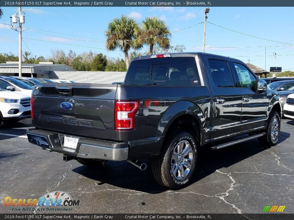 2019 Ford F150 XLT SuperCrew 4x4 Magnetic / Earth Gray Photo #5