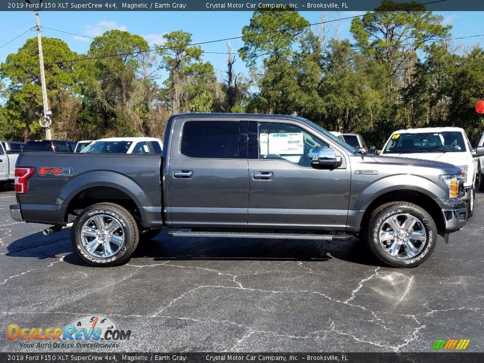 2019 Ford F150 XLT SuperCrew 4x4 Magnetic / Earth Gray Photo #6