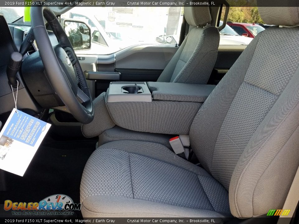2019 Ford F150 XLT SuperCrew 4x4 Magnetic / Earth Gray Photo #9