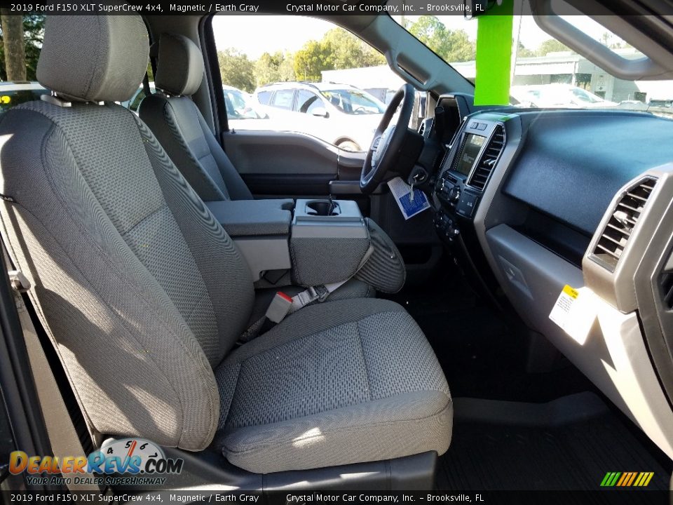 2019 Ford F150 XLT SuperCrew 4x4 Magnetic / Earth Gray Photo #12