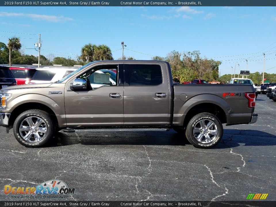 2019 Ford F150 XLT SuperCrew 4x4 Stone Gray / Earth Gray Photo #2