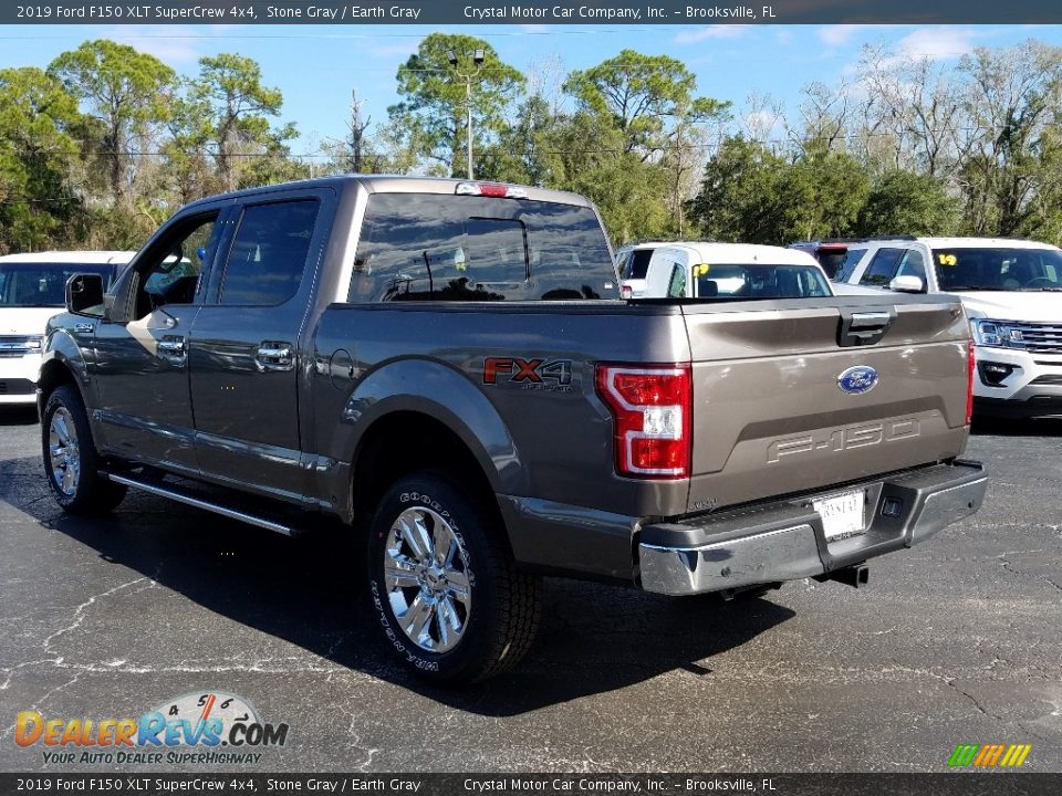 2019 Ford F150 XLT SuperCrew 4x4 Stone Gray / Earth Gray Photo #3