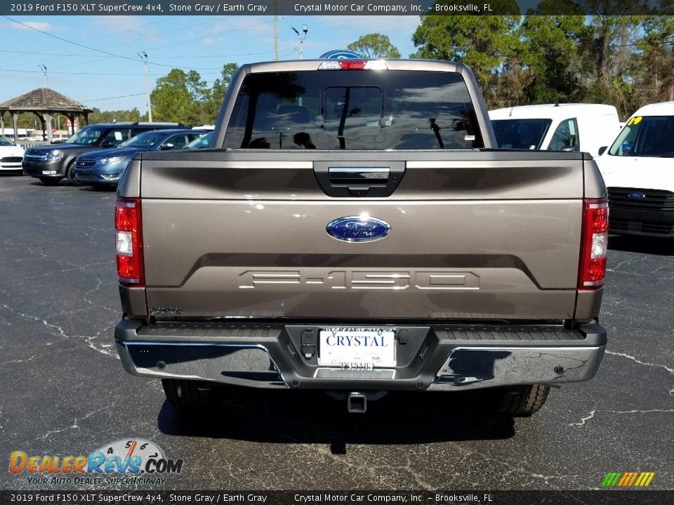 2019 Ford F150 XLT SuperCrew 4x4 Stone Gray / Earth Gray Photo #4