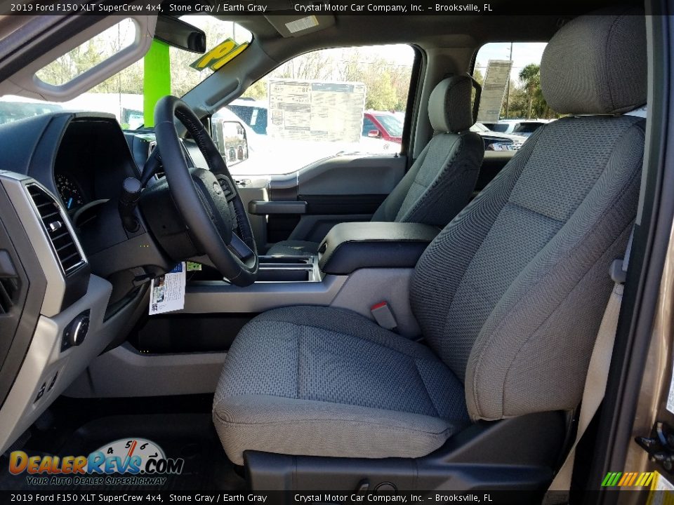 2019 Ford F150 XLT SuperCrew 4x4 Stone Gray / Earth Gray Photo #9