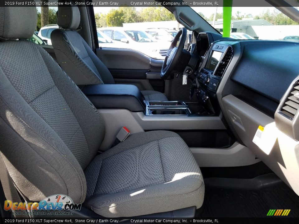 2019 Ford F150 XLT SuperCrew 4x4 Stone Gray / Earth Gray Photo #12