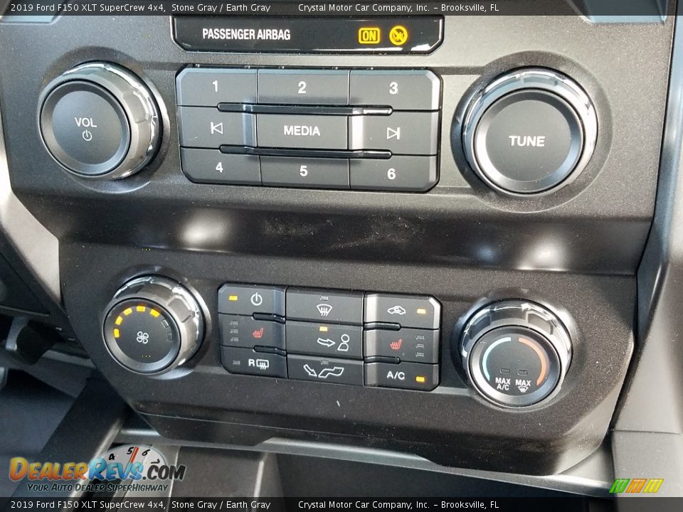 2019 Ford F150 XLT SuperCrew 4x4 Stone Gray / Earth Gray Photo #16