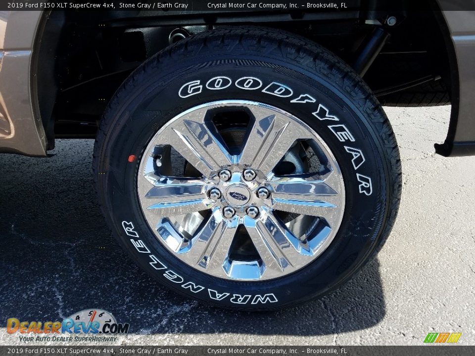 2019 Ford F150 XLT SuperCrew 4x4 Stone Gray / Earth Gray Photo #20