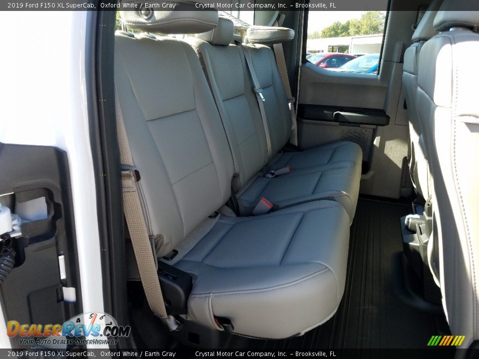 Rear Seat of 2019 Ford F150 XL SuperCab Photo #11