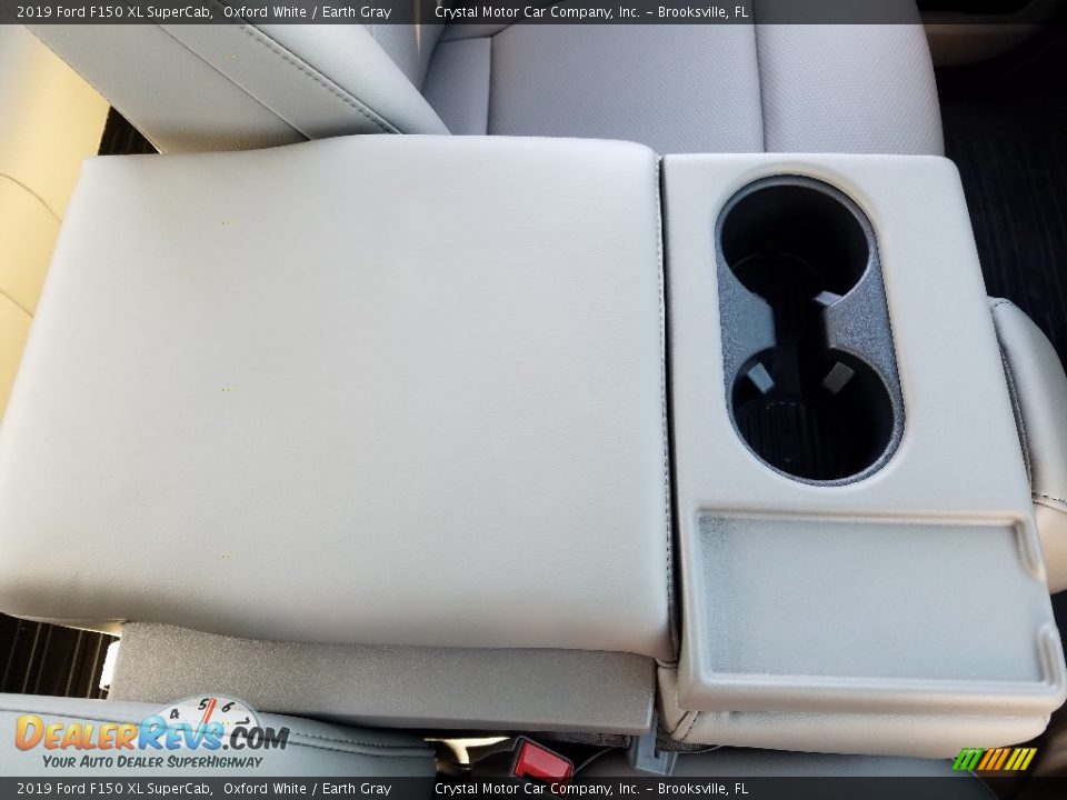 2019 Ford F150 XL SuperCab Oxford White / Earth Gray Photo #18