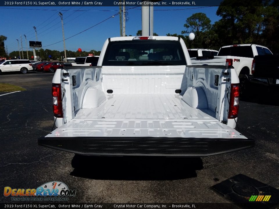 2019 Ford F150 XL SuperCab Oxford White / Earth Gray Photo #19