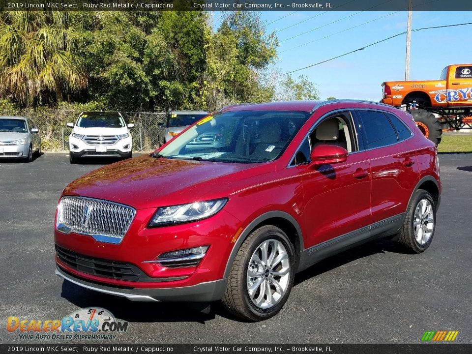 2019 Lincoln MKC Select Ruby Red Metallic / Cappuccino Photo #1