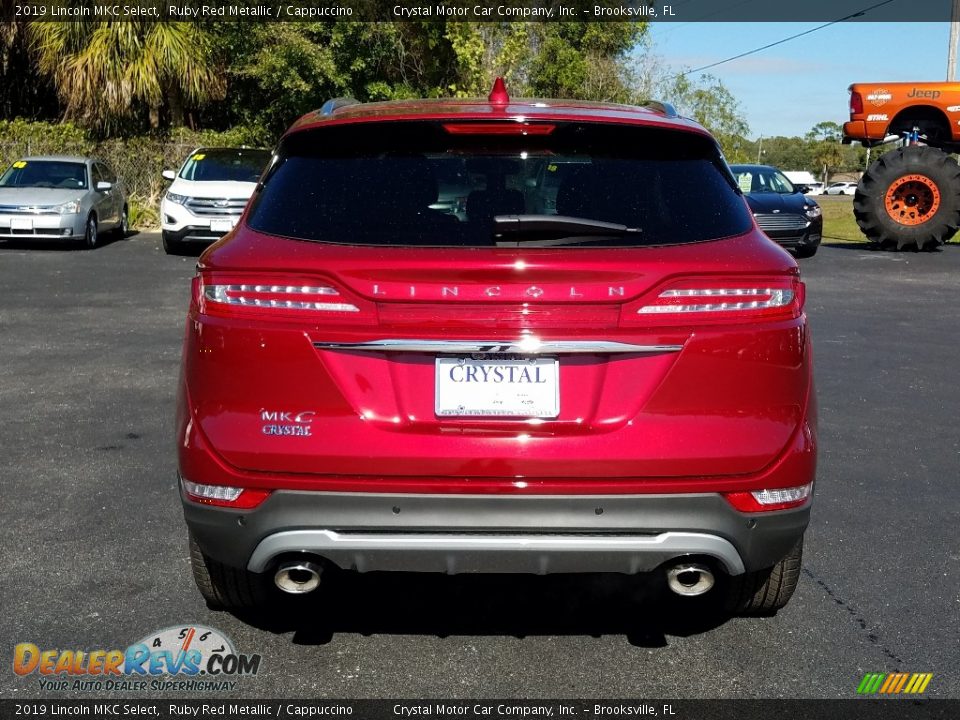 2019 Lincoln MKC Select Ruby Red Metallic / Cappuccino Photo #4