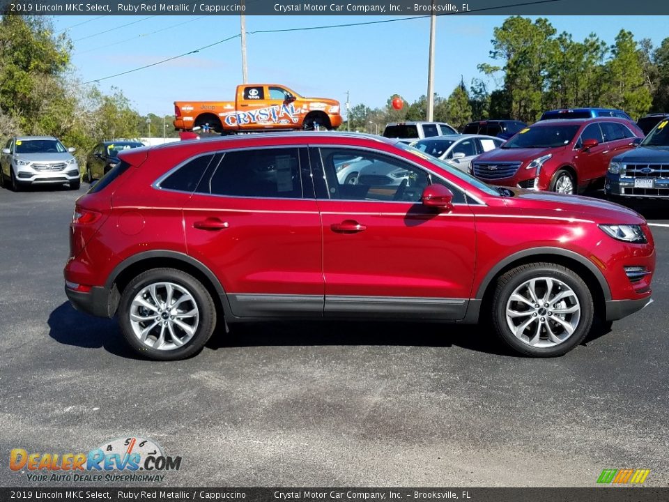 2019 Lincoln MKC Select Ruby Red Metallic / Cappuccino Photo #6