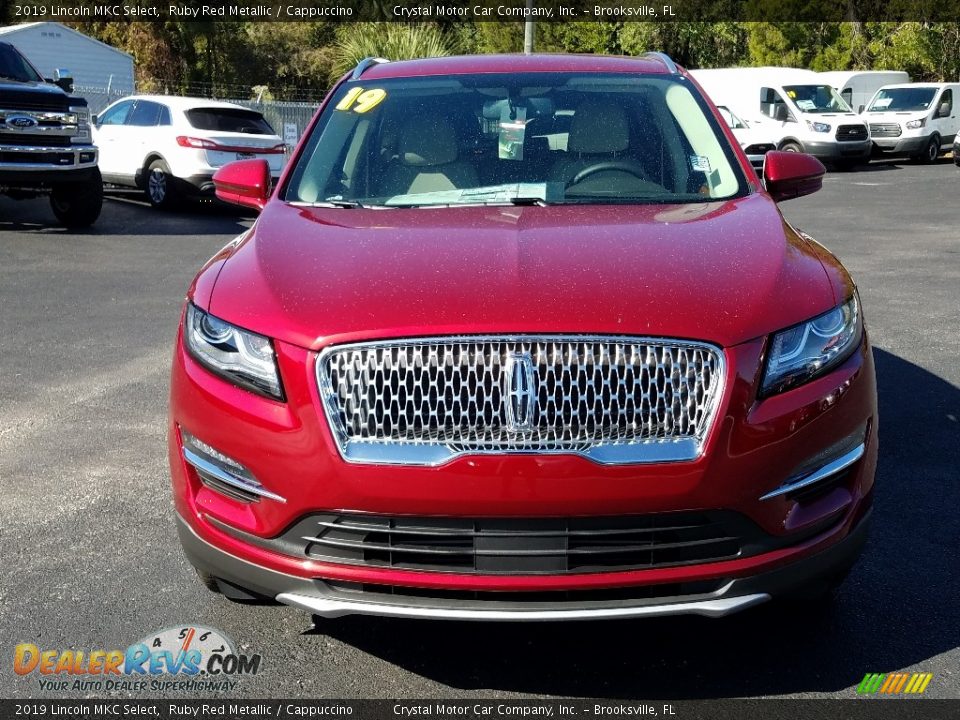 2019 Lincoln MKC Select Ruby Red Metallic / Cappuccino Photo #8