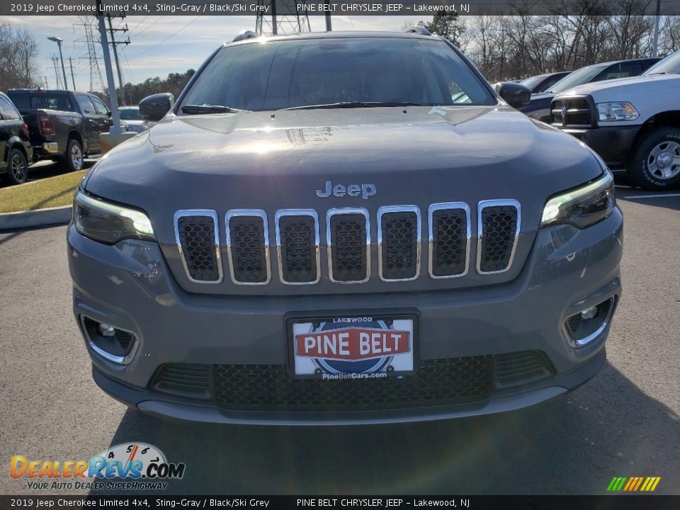 2019 Jeep Cherokee Limited 4x4 Sting-Gray / Black/Ski Grey Photo #2