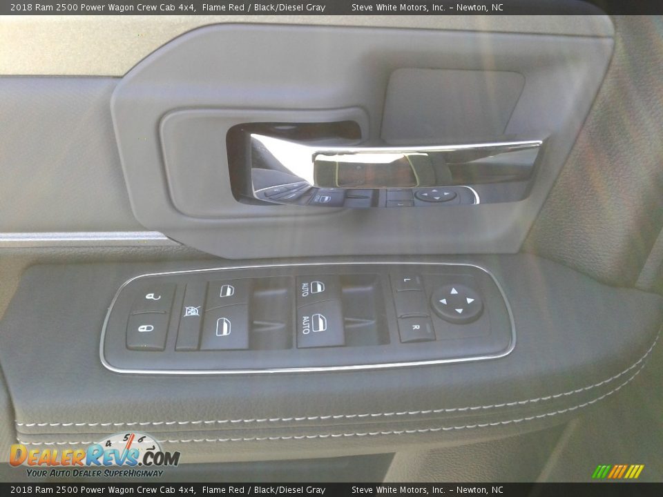 2018 Ram 2500 Power Wagon Crew Cab 4x4 Flame Red / Black/Diesel Gray Photo #9