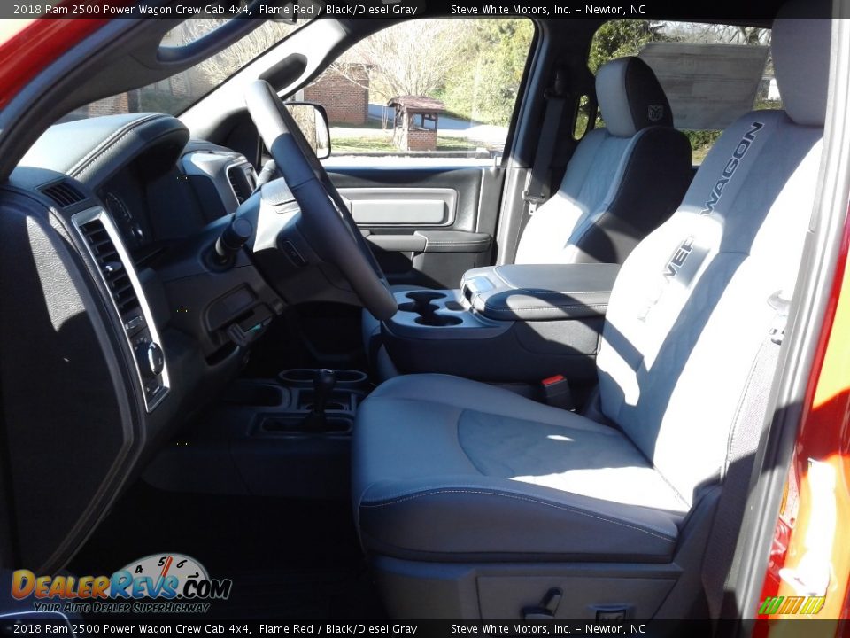 2018 Ram 2500 Power Wagon Crew Cab 4x4 Flame Red / Black/Diesel Gray Photo #10