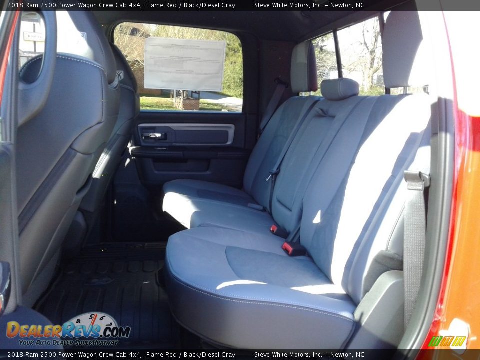 2018 Ram 2500 Power Wagon Crew Cab 4x4 Flame Red / Black/Diesel Gray Photo #11