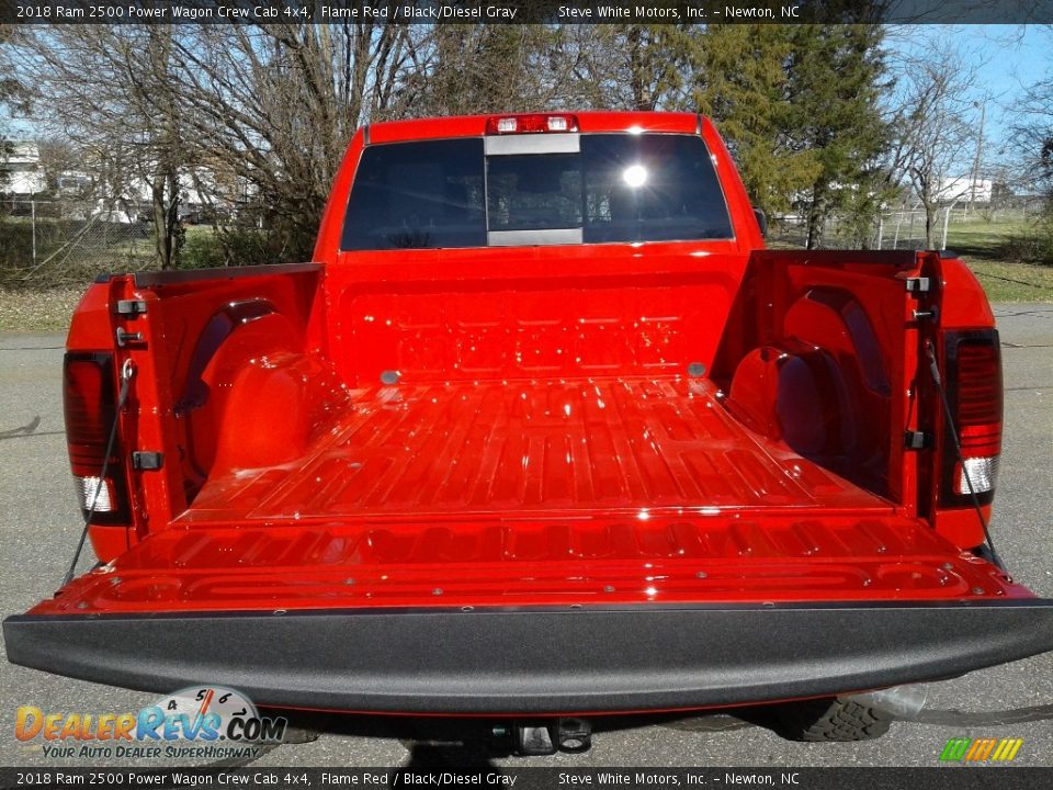 2018 Ram 2500 Power Wagon Crew Cab 4x4 Flame Red / Black/Diesel Gray Photo #12