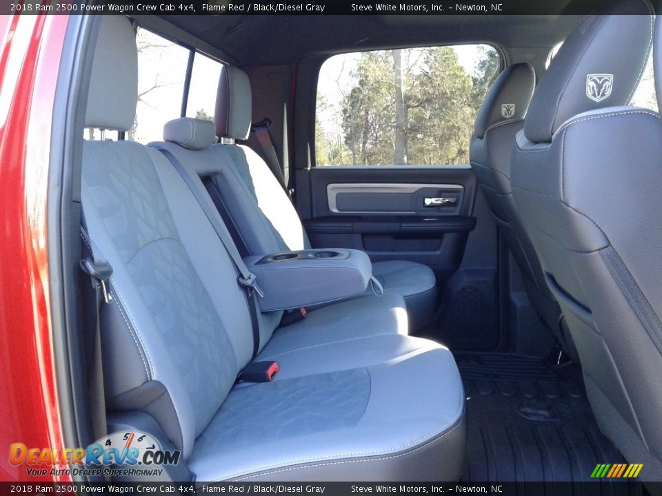 2018 Ram 2500 Power Wagon Crew Cab 4x4 Flame Red / Black/Diesel Gray Photo #13