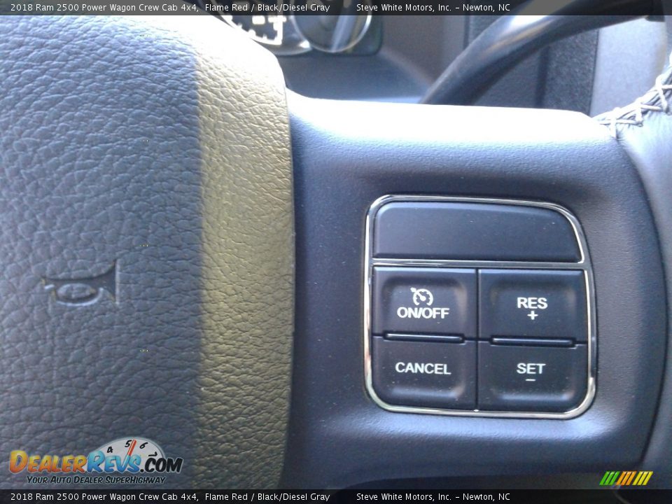 2018 Ram 2500 Power Wagon Crew Cab 4x4 Flame Red / Black/Diesel Gray Photo #17