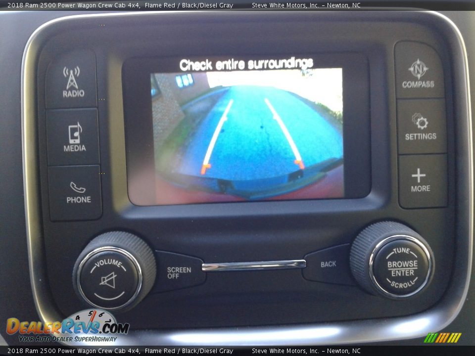 2018 Ram 2500 Power Wagon Crew Cab 4x4 Flame Red / Black/Diesel Gray Photo #21