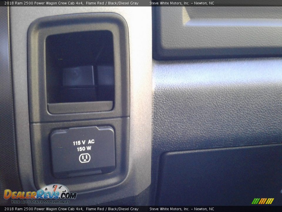 2018 Ram 2500 Power Wagon Crew Cab 4x4 Flame Red / Black/Diesel Gray Photo #24