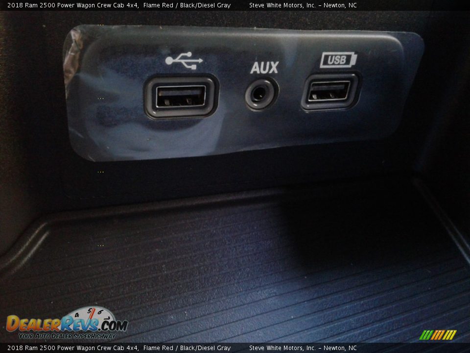 2018 Ram 2500 Power Wagon Crew Cab 4x4 Flame Red / Black/Diesel Gray Photo #26