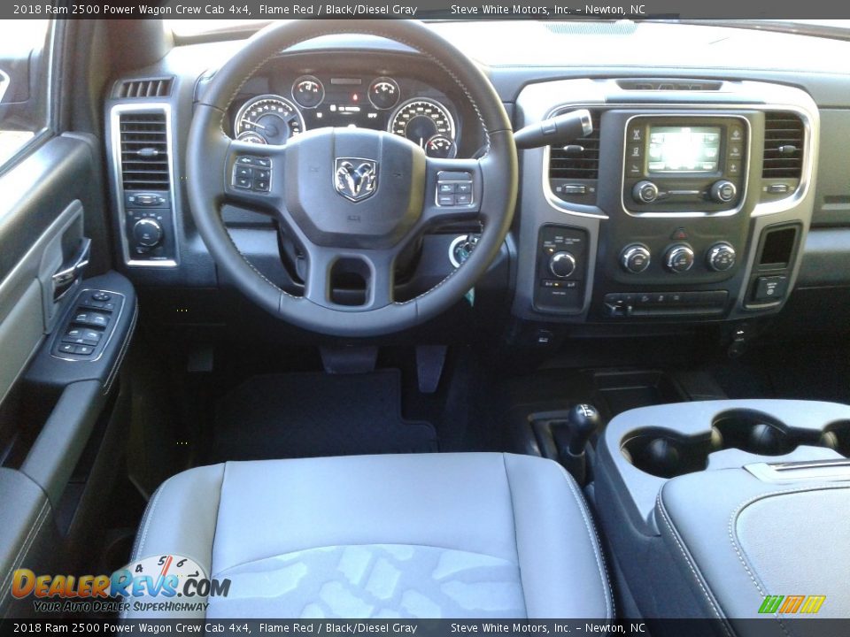 2018 Ram 2500 Power Wagon Crew Cab 4x4 Flame Red / Black/Diesel Gray Photo #28