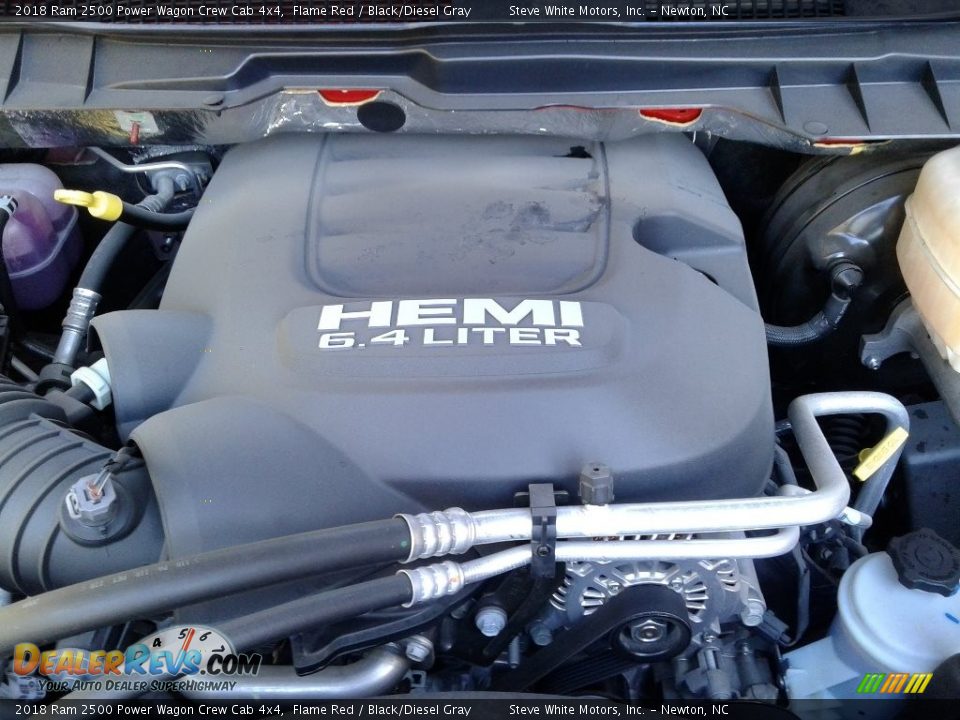 2018 Ram 2500 Power Wagon Crew Cab 4x4 Flame Red / Black/Diesel Gray Photo #30
