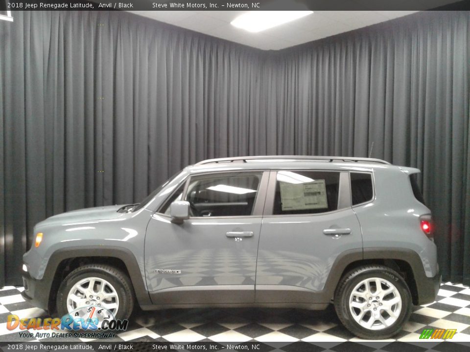 2018 Jeep Renegade Latitude Anvil / Black Photo #1