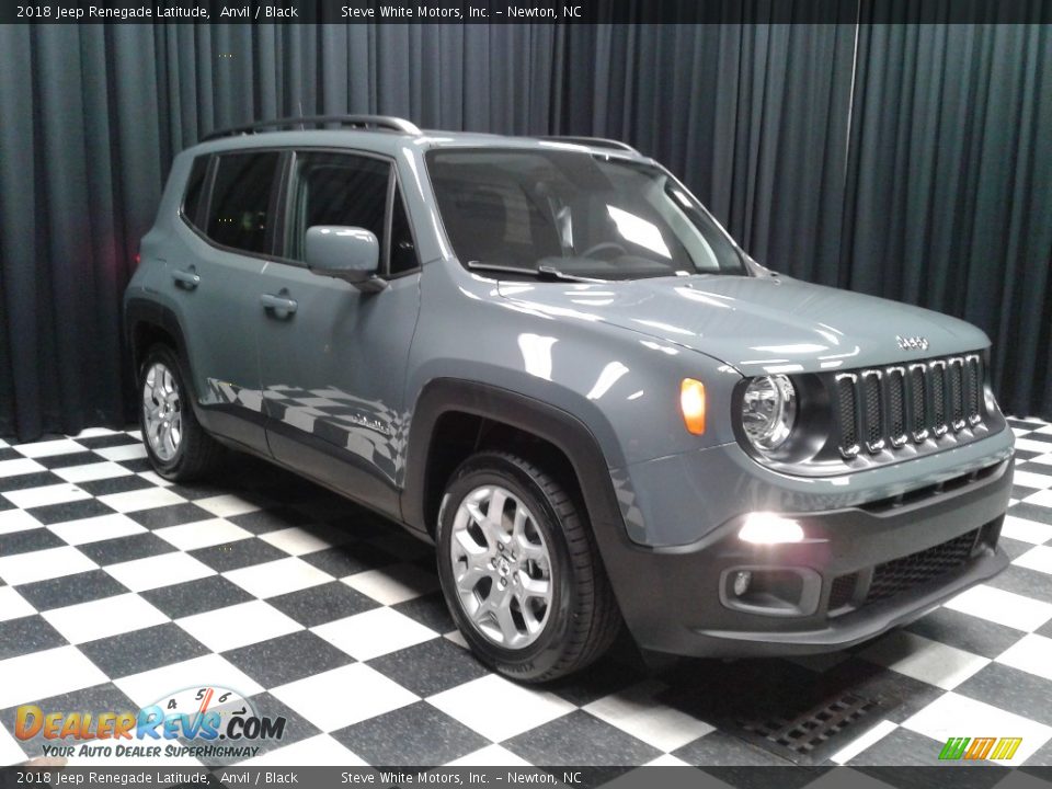 2018 Jeep Renegade Latitude Anvil / Black Photo #4