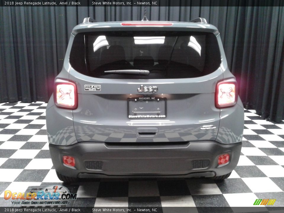 2018 Jeep Renegade Latitude Anvil / Black Photo #7