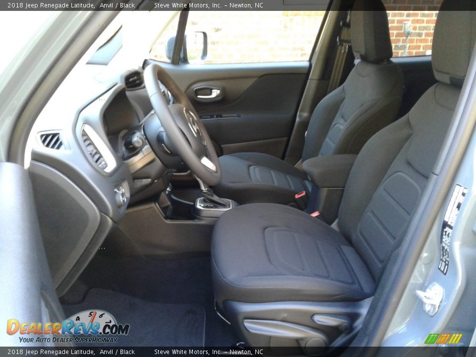2018 Jeep Renegade Latitude Anvil / Black Photo #10