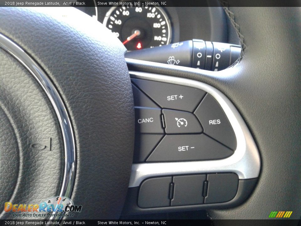 2018 Jeep Renegade Latitude Anvil / Black Photo #18